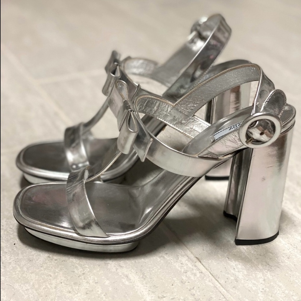 Prada platform Strappy Heels